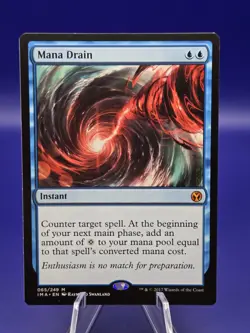 Mana Drain -MTG Iconic Masters - Regular Lightly Played - Image 1