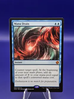 Mana Drain -MTG Iconic Masters - Regular Lightly Played - Image 2