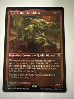Krark, the Thumbless (Foil Etched) Commander Legends Foil - Image 1