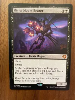 Bitterbloom Bearer x1 MP **see photos, description** Lorwyn Eclipsed MTG - Image 1