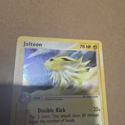 Jolteon 6/100 Holo Rare Sandstorm Pokemon Card TCG 2003 - Image 2