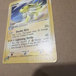 Jolteon 6/100 Holo Rare Sandstorm Pokemon Card TCG 2003 - Image 4