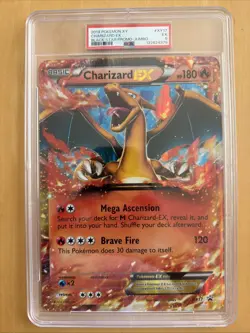 2014 Pokemon Charizard Black Star Promo XY17 - Jumbo - PSA 5 - Image 1