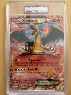 2014 Pokemon Charizard Black Star Promo XY17 - Jumbo - PSA 5 - Image 2