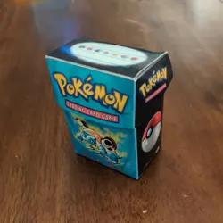 Pokemon TCG Ultra PRO Deck Box Case Vintage WOTC 60 Card Storage Holder - Image 1