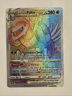 Pokemon TCG - Origin Forme Palkia VSTAR 192/189 SECRET RARE Astral Radiance -NM - Image 1