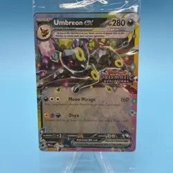 Pokemon Prismatic Evolutions Umbreon ex 60/131 Surprise Box Stamped Promo Sealed - Image 1