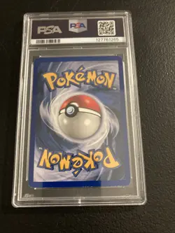 Pokemon Pikachu TCG Yellow Cheeks Card 58/102 Shadowless Psa 5 - Image 2