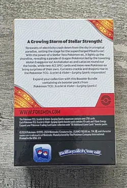 Pokemon x1 Surging Sparks Booster Bundle Box Factory Sealed! 6 Packs! - Image 2