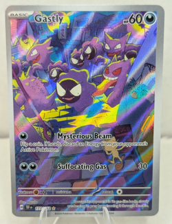 Pokemon TCG Gastly Scarlet Violet Temporal Forces 177/162 IR NM - Image 1
