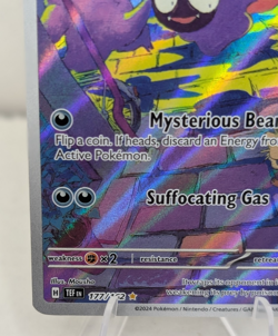Pokemon TCG Gastly Scarlet Violet Temporal Forces 177/162 IR NM - Image 5