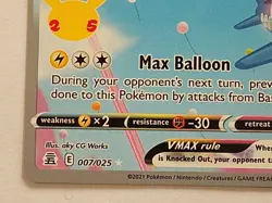 Flying Pikachu VMAX 007/025 Pokemon 2022 World Championships Deck - Image 4