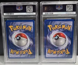 Pokemon Vintage WOTC Shining Gyarados 65/64 & Shining Magikarp 66/64 PSA 8 Set - Image 4