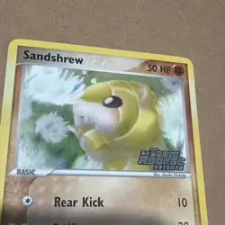 Sandshrew 74/109 EX Team Rocket Returns Reverse Holo Stamped Pokemon TCG 2004 - Image 2