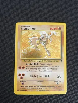 Hitmonlee 13/110 Pokemon Legendary Collection Holo LP - Image 1