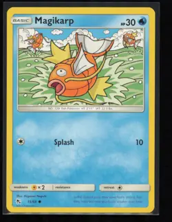 Magikarp 15/68 Pokemon Hidden Fates Common Near Mint - Image 1