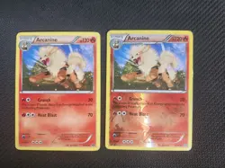 Pokemon Arcanine 13/99 Non Holo & Reverse Holo Black & White Next Destinies - Image 1