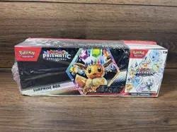 Pokemon TCG Prismatic Evolutions Surprise Box & Booster Bundle Sams Club SEALED - Image 1