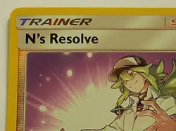 N's Resolve 200/236 Reverse Holo SM Cosmic Eclipse Pokemon - Image 2