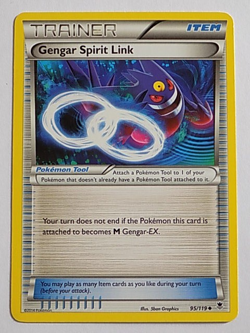 Gengar Spirit Link 95/119 XY-Phantom Forces Pokemon - Image 1