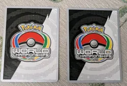 Pokemon Suicune & Entei LEGEND World Championships 2011 2x TCG Cards English - Image 2