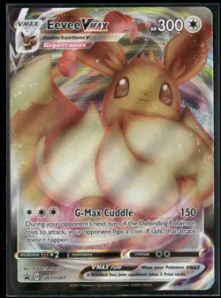 Pokemon - Eevee VMAX SWSH087 Black Star Promo Shining Fates NM - Image 1