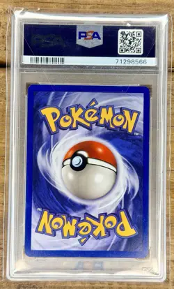 2000 Pokemon Dark Dragonite 22/82 Team Rocket 1st Ed PSA 8 - Image 2