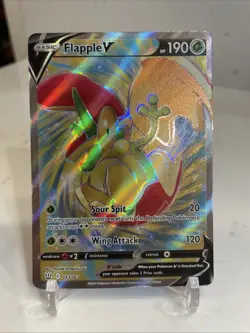 Pokemon TCG Flapple v Full Art Ultra Rare Card Battle Styles 143/163 - Image 1