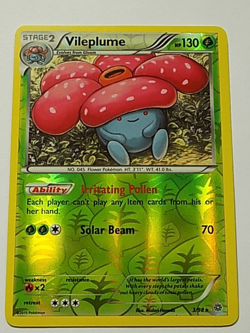 Vileplume Reverse Holo 3/98 Ancient Origins Pokemon - Image 1