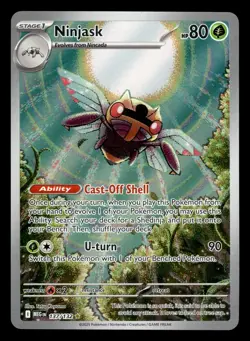 Ninjask 137/132 Illustration Rare Mega Evolution Pokemon Card - Image 1