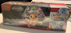 POKEMON SAMS CLUB PRISMATIC EVOLUTIONS SUPRISE BOX & BOOSTER BUNDLE SEALED PACKS - Image 1
