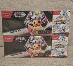 Lot of TWO (2) - Pokemon TCG Prismatic Evolutions Sams Club Bundles - SEALED - Image 1