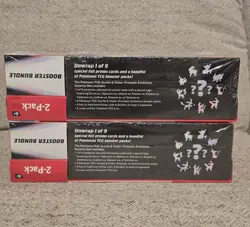 Lot of TWO (2) - Pokemon TCG Prismatic Evolutions Sams Club Bundles - SEALED - Image 2