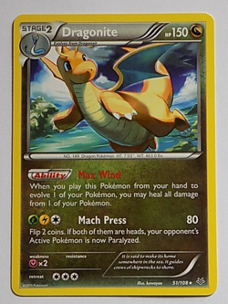 Dragonite 51/108 XY - Roaring Skies Pokemon - Image 1