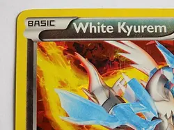 White Kyurem 102/149 Cracked Ice Holo B&W - Boundaries Crossed Pokemon - Image 2
