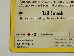 Smeargle 157/214 Sun & Moon - Lost Thunder Pokemon - Image 4