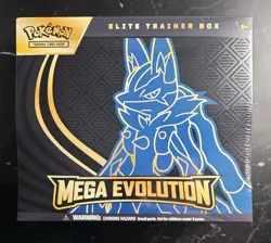 POKEMON TCG MEGA EVOLUTION LUCARIO ETB ELITE TRAINER BOX FACTORY SEALED Riolu - Image 1
