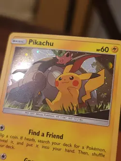 Pikachu - SM234 - Pokemon Sm Holo Black Star Promo LP - Image 2