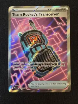 Team Rocket's Transceiver 263/217 Ultra Rare ME: Ascended Heroes Pokemon NM - Image 1