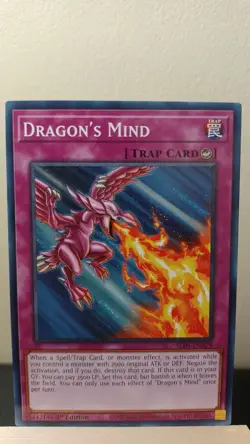 Dragon's Mind 1st Edition [NM] - Yu-Gi-Oh! ALIN [Common] - Image 1