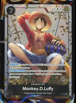 Monkey.D.Luffy One Piece OP-PR Tin Pack Set Vol. 2 Promo Holo Sealed #075 - Image 1