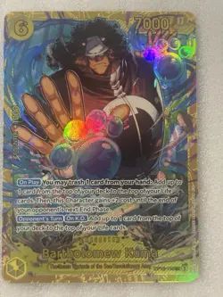 One Piece TCG: Bartholomew Kuma OP12-119 Legacy of the Master Secret Rare Foil - Image 1