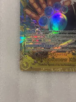 One Piece TCG: Bartholomew Kuma OP12-119 Legacy of the Master Secret Rare Foil - Image 5