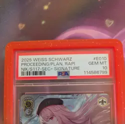Weiss Schwarz Nikke PSA 10 Proceeding With the Plan, Rapi NIK/S117-E010EX SEC+ - Image 2