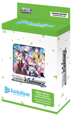 Bushiroad - Weiss Schwarz: Hololive Production 2nd Gen Trial Deck+ (Sealed) - Image 1