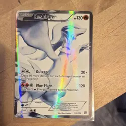Pokemon Black & White Zekrom & Reshiram Holo Cards 113/114 114/114 2011 - Image 3