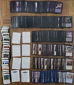 MECCG Mixed Set Lot — c. 550 Cards — LOTR Middle-Earth CCG — Rulebooks For Sets - Image 1