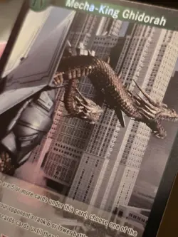 Godzilla Card Game Mecha-King Ghidorah EBP02-050 SP - G: Monsters Raid Again - Image 3