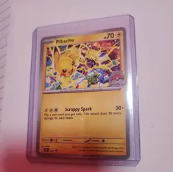 Pikachu - SVP225 World Championship 2025 Stamped Promo Pokemon Card - Image 1