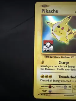 Pikachu - (Pokemon League) XY202 League & Championship Cards Holo - Image 3